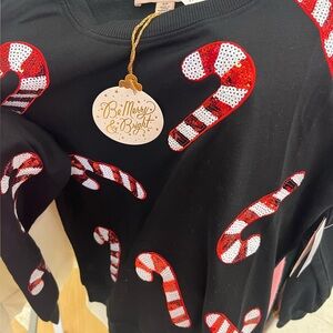 Candy cane sweatshirt